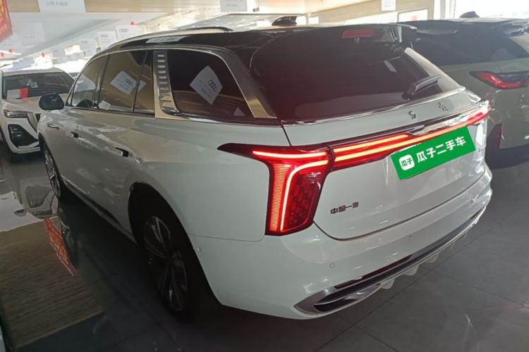 Used Hongqi E-HS9 2021 510 km Range Flagway Edition Six Seats Rear Left 45 Deg