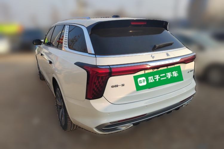 Used Hongqi E-HS9 2021 460 km Range Flagship Edition Six-Seater Rear Left 45 Deg
