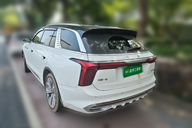 Used Hongqi E-HS9 2021 510 km Range Flagway Edition Six Seats Rear Left 45 Deg
