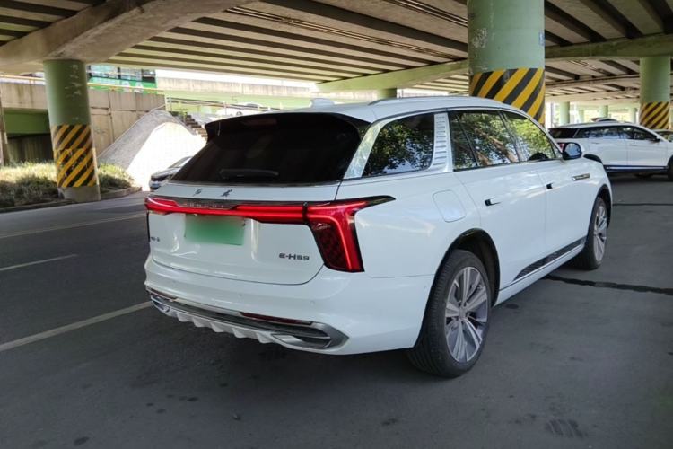 Used Hongqi E-HS9 2021 460 km Range Flagship Edition Six-Seater Rear Right 45 Deg