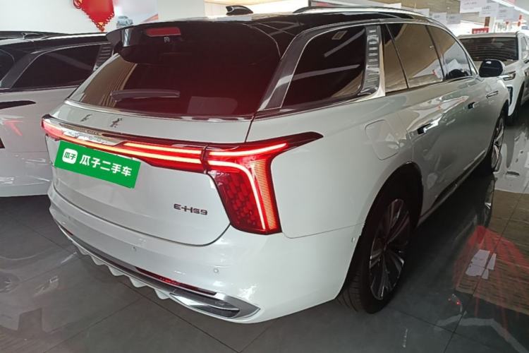 Used Hongqi E-HS9 2021 510 km Range Flagway Edition Six Seats Rear Right 45 Deg