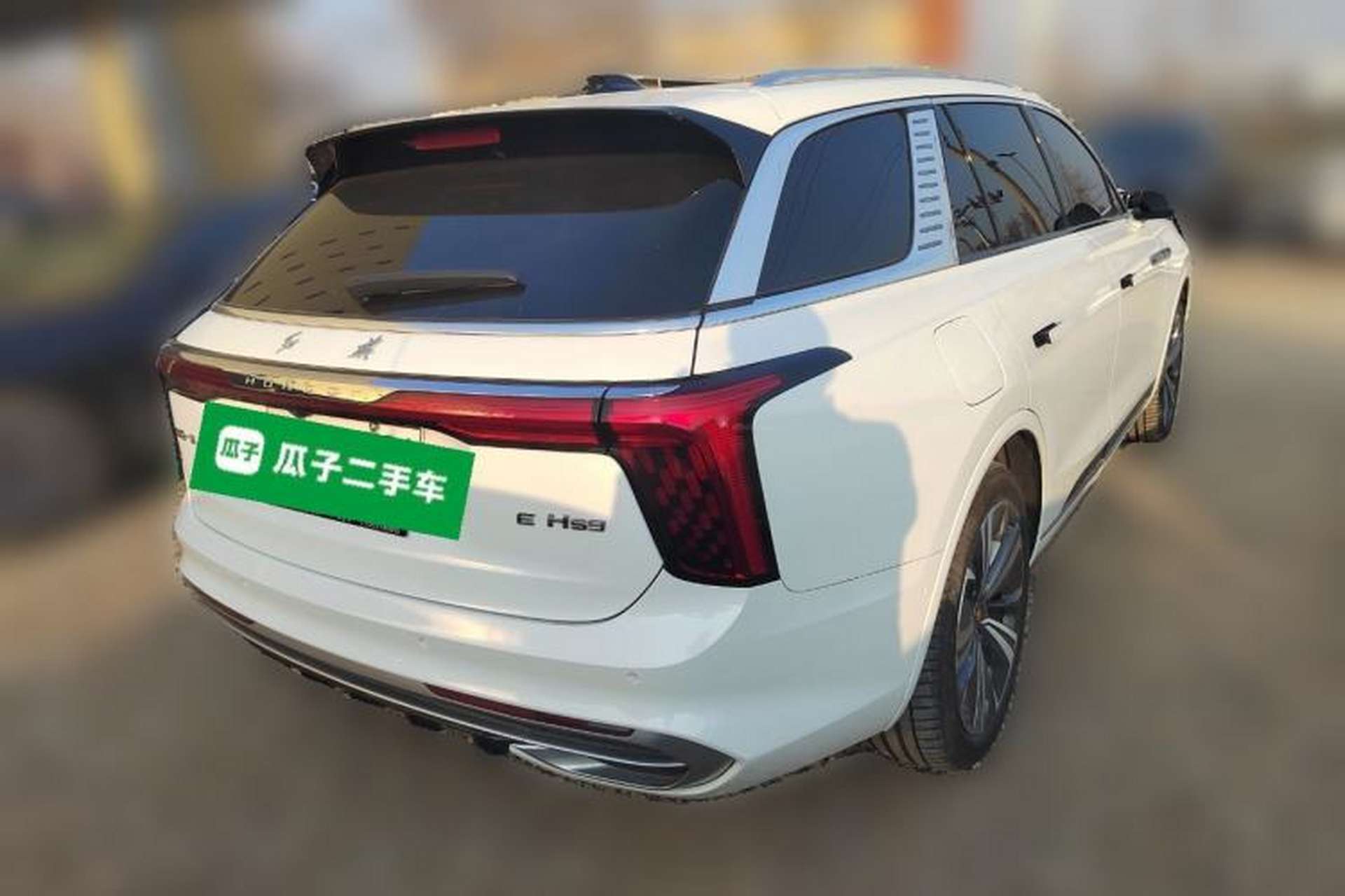 Used Hongqi E-HS9 2021 460 km Range Flagship Edition Six-Seater Rear Right 45 Deg
