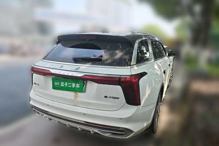 Used Hongqi E-HS9 2021 510 km Range Flagway Edition Six Seats Rear Right 45 Deg
