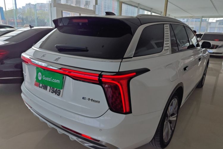 Used Hongqi E-HS9 2021 510 km Range Flagway Edition Six Seats Rear Right 45 Deg