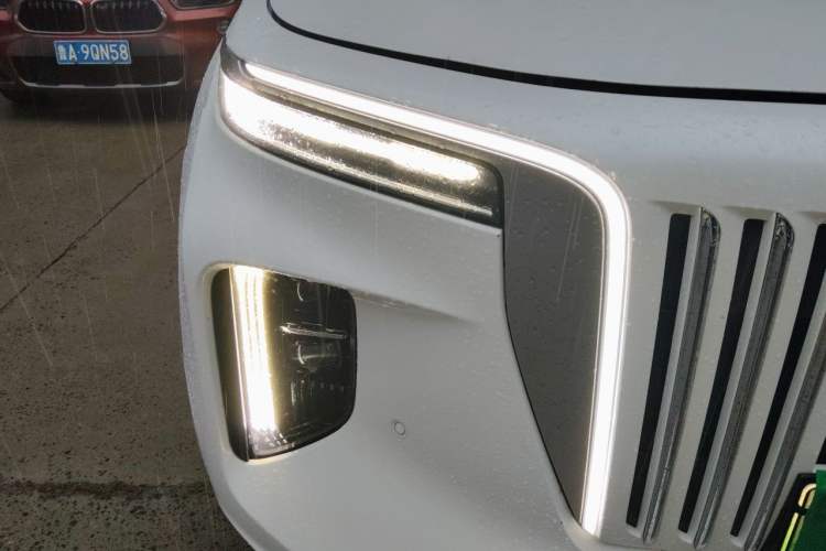 Used Hongqi E-HS9 2021 460 km Range Flagship Edition Six-Seater Right Front Headlight
