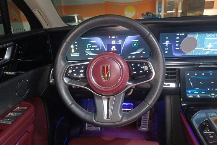 Used Hongqi E-HS9 2021 510 km Range Flagway Edition Six Seats Steering Wheel
