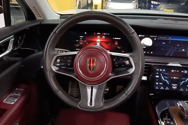 Used Hongqi E-HS9 2021 460 km Range Flagship Edition Six-Seater Steering Wheel