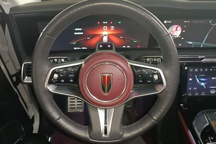 Used Hongqi E-HS9 2021 510 km Range Flagway Edition Six Seats Steering Wheel
