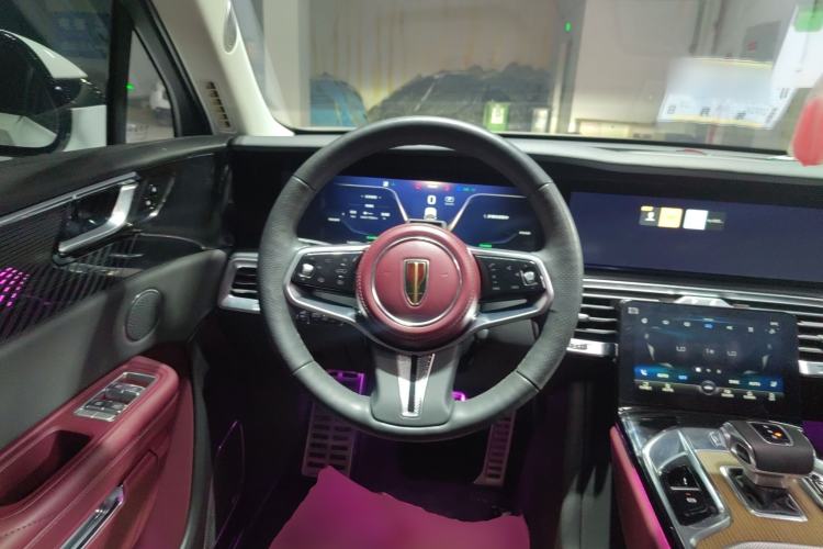Used Hongqi E-HS9 2021 510 km Range Flagway Edition Six Seats Steering Wheel