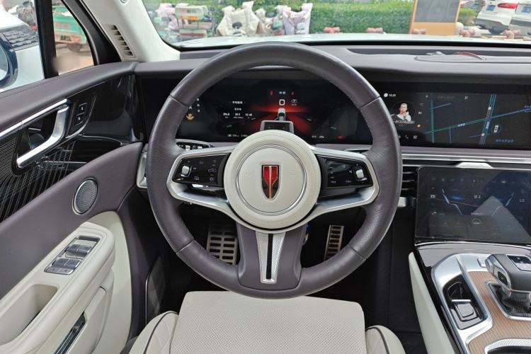 Used Hongqi E-HS9 2021 510 km Flagship Edition Four Seats Steering Wheel