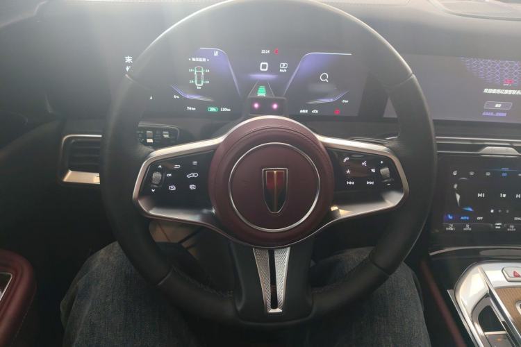 Used Hongqi E-HS9 2021 510 km Range Flagway Edition Six Seats Steering Wheel