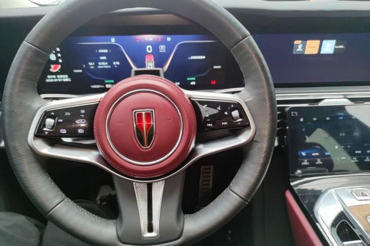 Used Hongqi E-HS9 2021 510 km Range Flagway Edition Six Seats Steering Wheel