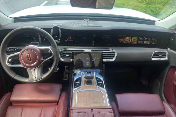 Used Hongqi E-HS9 2021 510 km Range Flagway Edition Six Seats Steering Wheel