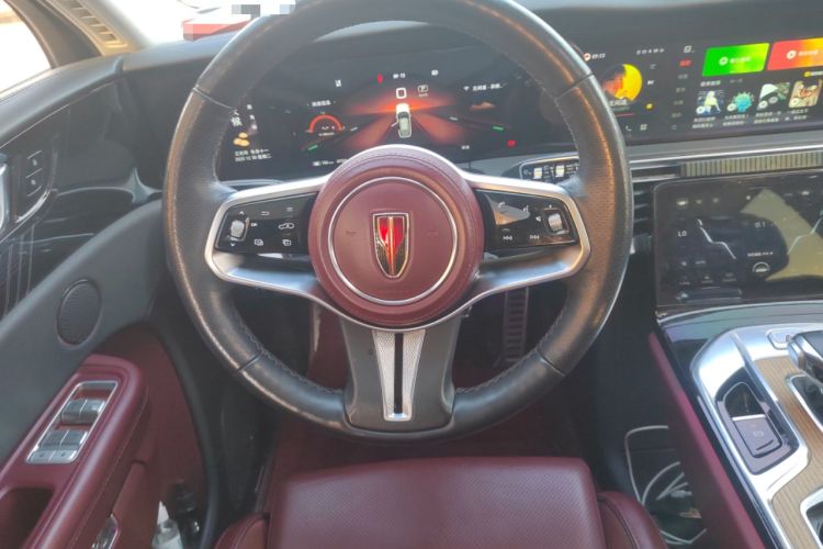 Used Hongqi E-HS9 2021 460 km Range Flagship Edition Six-Seater Steering Wheel
