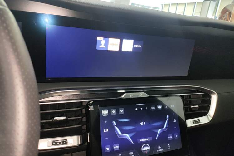 Used Hongqi E-HS9 2022 690 km Range Flagship Edition Six Seats Audio And AC Panel