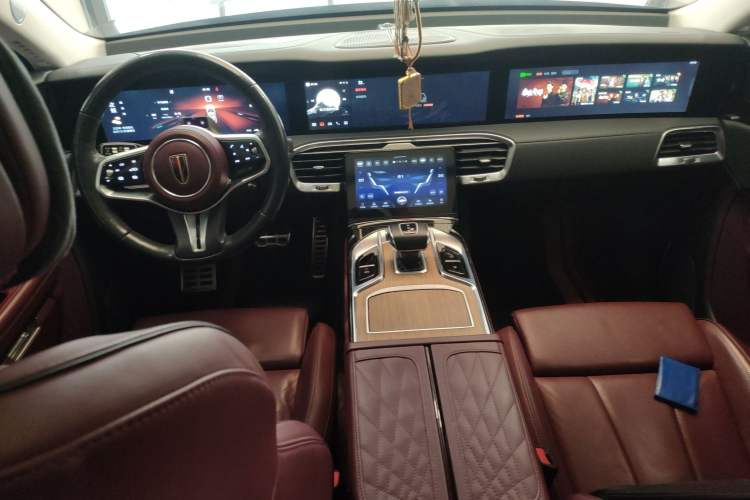 Used Hongqi E-HS9 2022 660 km Range Flagway Edition Six Seats Center Console