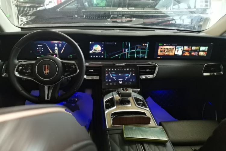 Used Hongqi E-HS9 2022 660 km Range Flagway Edition Six Seats Center Console