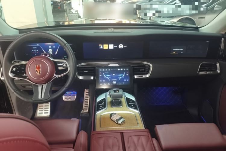 Used Hongqi E-HS9 2022 660 km Range Flagway Edition Six Seats Center Console