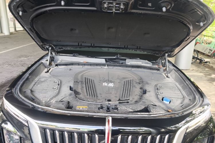 Used Hongqi E-HS9 2022 690 km Range Flagship Edition Six Seats Engine Bay
