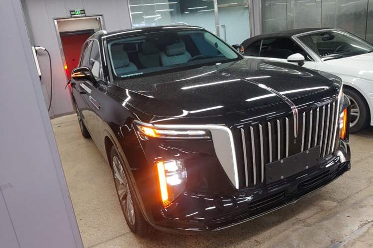 Used Hongqi E-HS9 2022 690 km Range Flagship Edition Six Seats Front Right 45 Deg