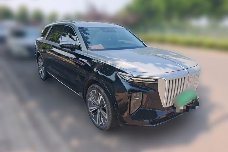 Used Hongqi E-HS9 2022 690 km Range Flagship Edition Six Seats Front Right 45 Deg