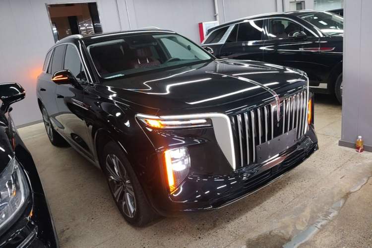 Used Hongqi E-HS9 2022 690 km Range Flagship Edition Six Seats Front Right 45 Deg