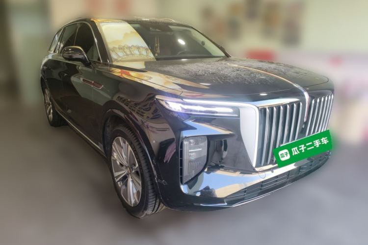 Used Hongqi E-HS9 2022 660 km Range Flagway Edition Six Seats Front Right 45 Deg