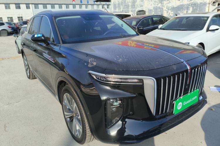 Used Hongqi E-HS9 2022 690 km Range Flagship Edition Six Seats Front Right 45 Deg