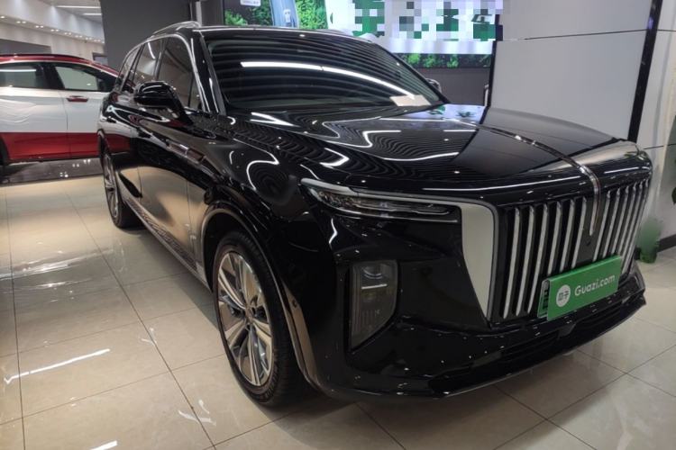 Used Hongqi E-HS9 2022 660 km Range Flagway Edition Six Seats Front Right 45 Deg
