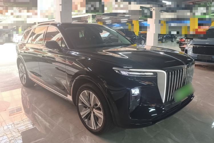 Used Hongqi E-HS9 2022 660 km Range Flagway Edition Six Seats Front Right 45 Deg