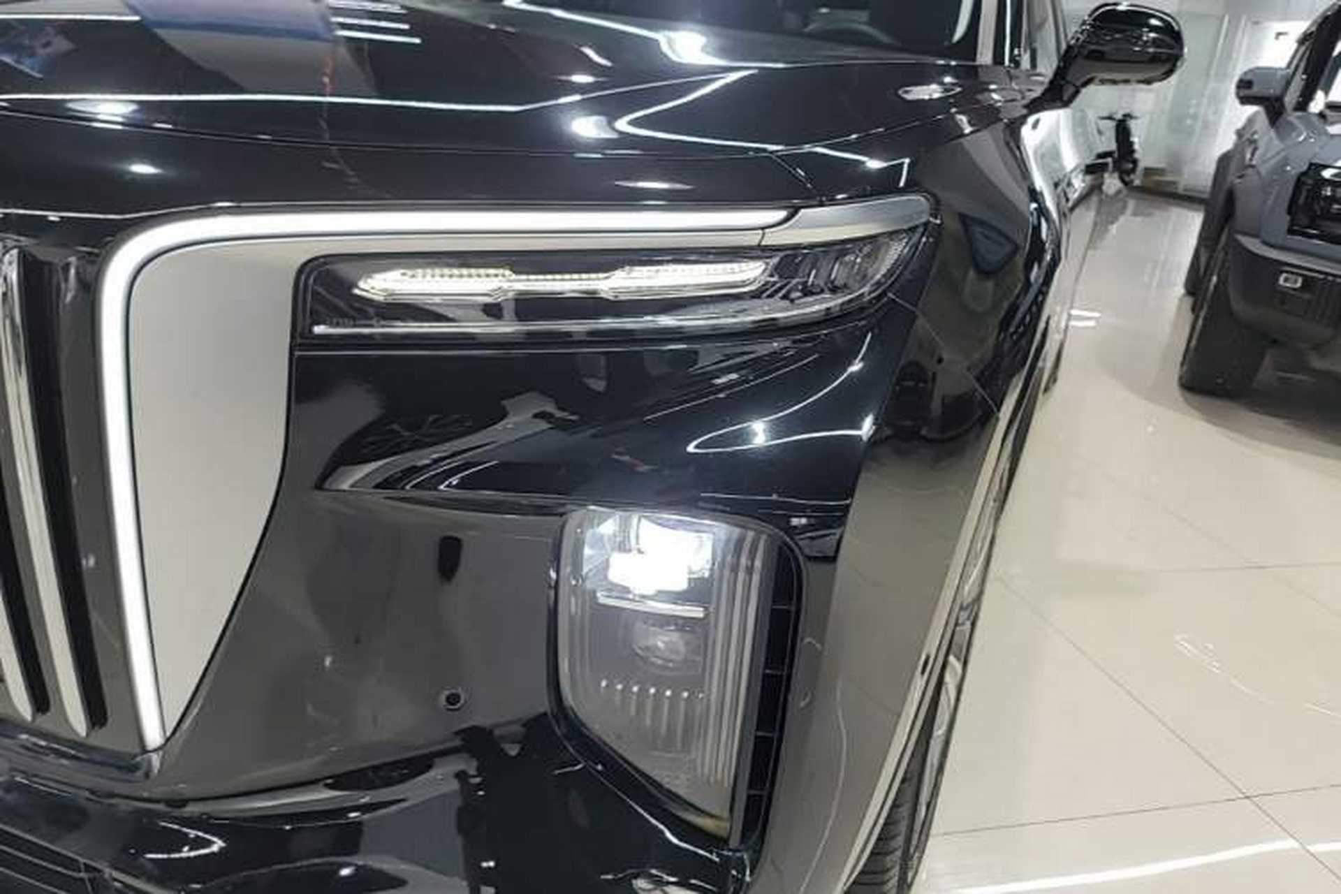 Used Hongqi E-HS9 2022 660 km Range Flagway Edition Six Seats Left Front Headlight