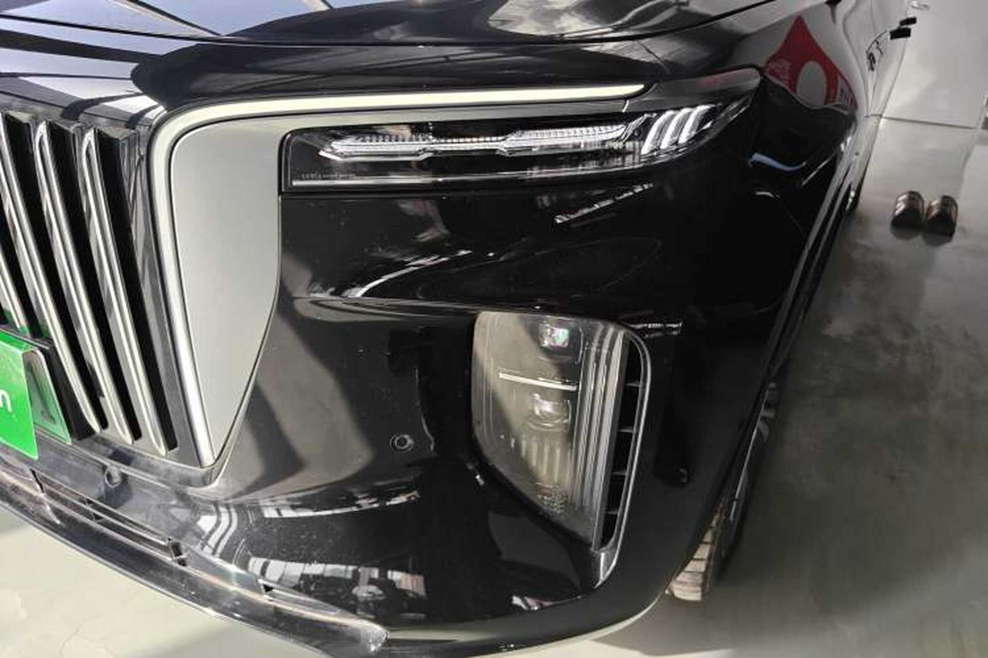 Used Hongqi E-HS9 2022 690 km Range Flagship Edition Six Seats Left Front Headlight