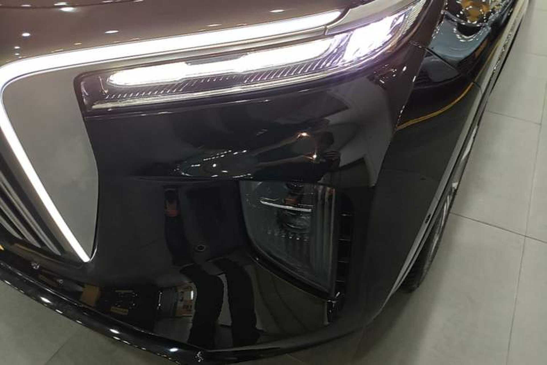 Used Hongqi E-HS9 2022 690 km Range Flagship Edition Six Seats Left Front Headlight