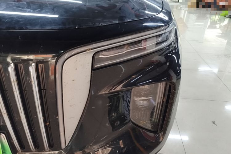 Used Hongqi E-HS9 2022 690 km Range Flagship Edition Six Seats Left Front Headlight