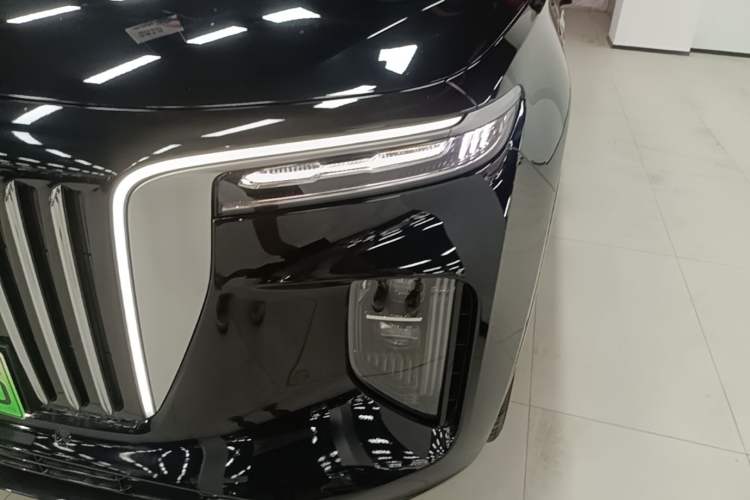 Used Hongqi E-HS9 2022 690 km Range Flagship Edition Six Seats Left Front Headlight