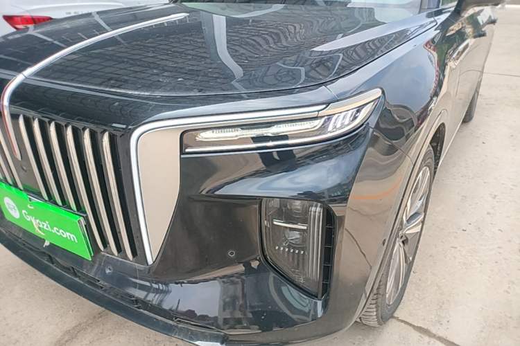Used Hongqi E-HS9 2022 660 km Range Flagway Edition Six Seats Left Front Headlight