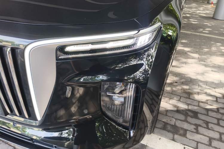 Used Hongqi E-HS9 2022 690 km Range Flagship Edition Six Seats Left Front Headlight