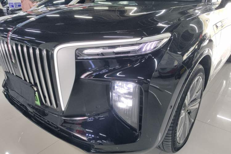 Used Hongqi E-HS9 2022 690 km Range Flagship Edition Six Seats Left Front Headlight