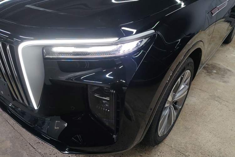 Used Hongqi E-HS9 2022 690 km Range Flagship Edition Six Seats Left Front Headlight