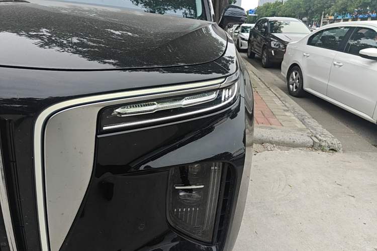 Used Hongqi E-HS9 2022 660 km Range Flagway Edition Six Seats Left Front Headlight