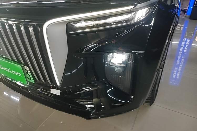 Used Hongqi E-HS9 2022 660 km Range Flagway Edition Six Seats Left Front Headlight