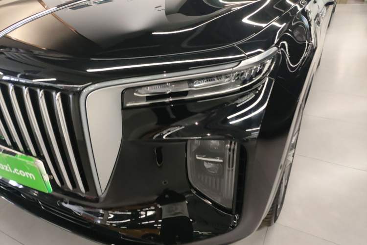 Used Hongqi E-HS9 2022 690 km Range Flagship Edition Six Seats Left Front Headlight