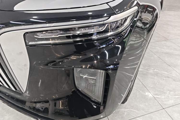 Used Hongqi E-HS9 2022 690 km Range Flagship Edition Six Seats Left Front Headlight
