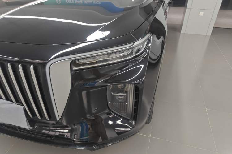 Used Hongqi E-HS9 2022 660 km Range Flagway Edition Six Seats Left Front Headlight