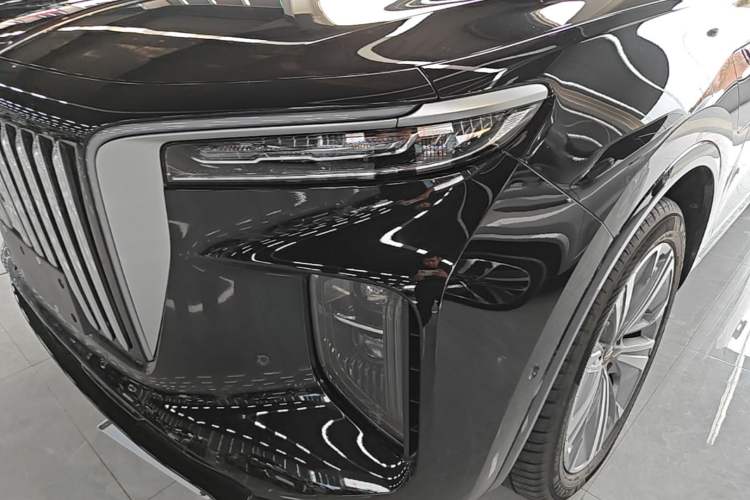 Used Hongqi E-HS9 2022 690 km Range Flagship Edition Six Seats Left Front Headlight