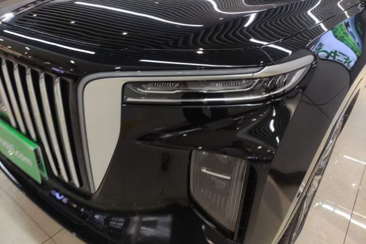 Used Hongqi E-HS9 2022 660 km Range Flagway Edition Six Seats Left Front Headlight