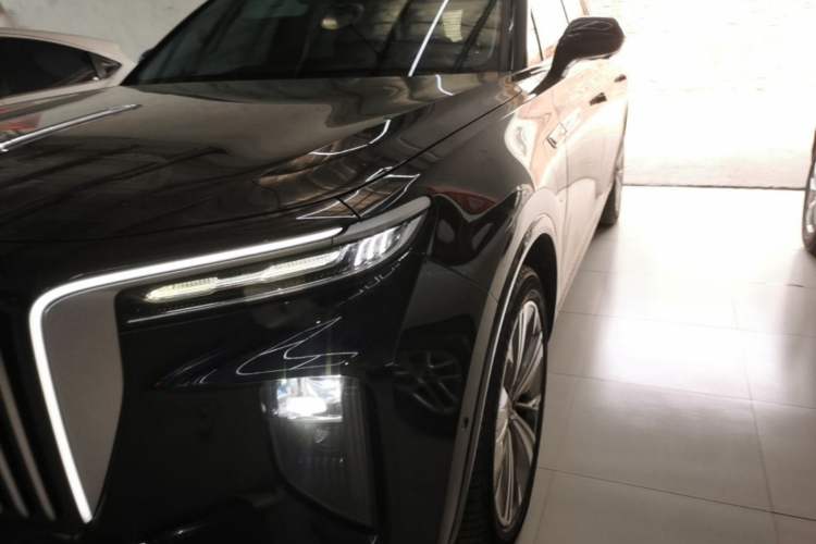 Used Hongqi E-HS9 2022 690 km Range Flagship Edition Six Seats Left Front Headlight