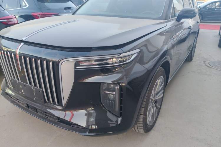 Used Hongqi E-HS9 2022 690 km Range Flagship Edition Six Seats Left Front Headlight