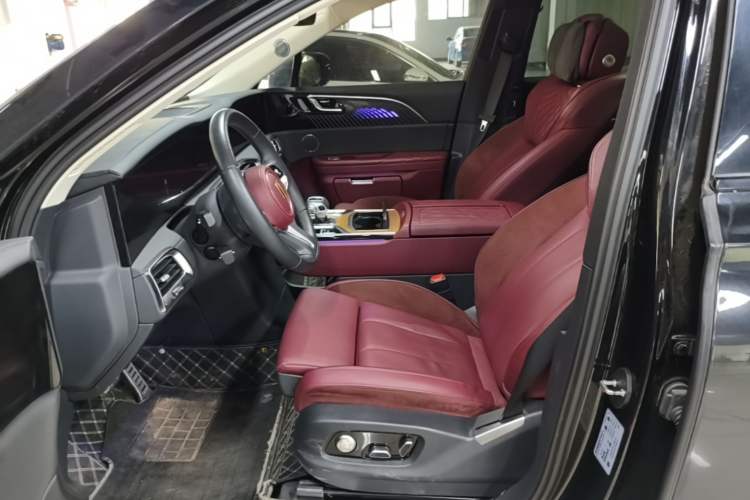Used Hongqi E-HS9 2022 690 km Range Flagship Edition Six Seats Left Front Seat