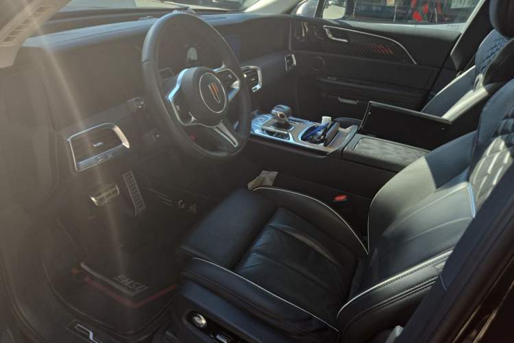 Used Hongqi E-HS9 2022 660 km Range Flagway Edition Six Seats Left Front Seat